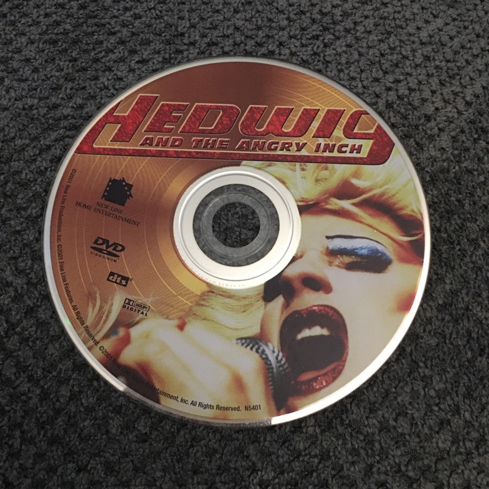 DVD - “Hedwig and the Angry Inch” by John Cameron Mitchell